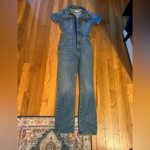 Good American denim jumpsuit NWOT